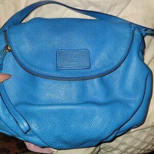 Marc Jacobs Electro Q Natasha Blue Crossbody